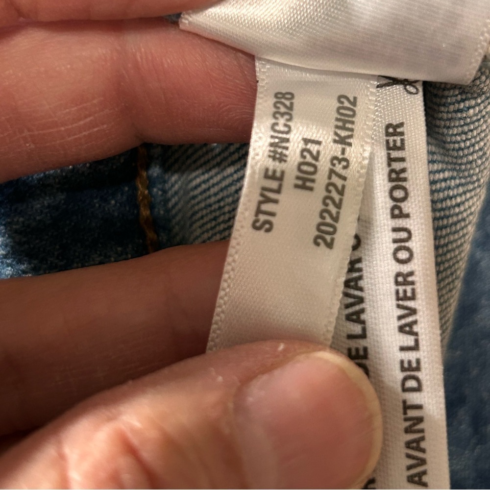Madewell The Perfect Vintage Jean Ripped Edition NC328, size 27 - Picture 6 of 9